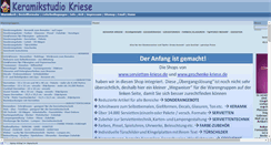 Desktop Screenshot of keramik-kriese.de
